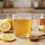 infusion gingembre, citron, miel